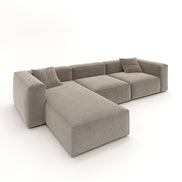 Eleanor Modular Velvet Sofa | Champagne