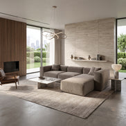Eleanor Modular Velvet Sofa | Champagne