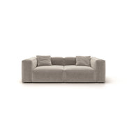 Eleanor Modular Velvet Sofa | Champagne