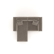 Eleanor Modular Velvet Sofa | Champagne