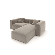 Eleanor Modular Velvet Sofa | Champagne