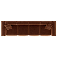 Eleanor Modular Velvet Sofa | Copper