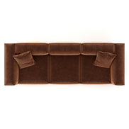 Eleanor Modular Velvet Sofa | Copper