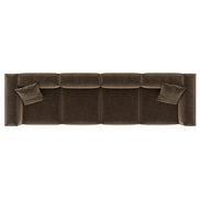 Eleanor Modular Velvet Sofa | Mocha