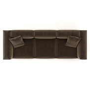 Eleanor Modular Velvet Sofa | Mocha