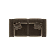 Eleanor Modular Velvet Sofa | Mocha