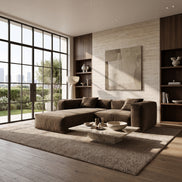 Eleanor Modular Velvet Sofa | Mocha