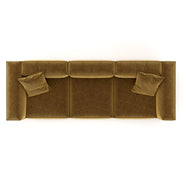 Eleanor Modular Velvet Sofa | Ochre