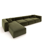 Eleanor Modular Velvet Sofa | Olive