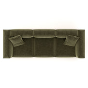 Eleanor Modular Velvet Sofa | Olive