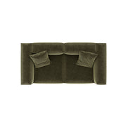 Eleanor Modular Velvet Sofa | Olive