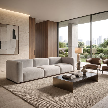 Charlotte Modular Sofa-Pearl