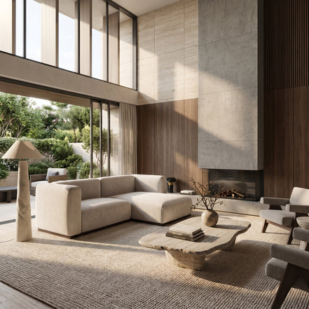 Charlotte Modular Sofa-Pearl