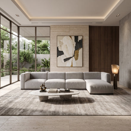 Charlotte Modular Sofa-Pearl