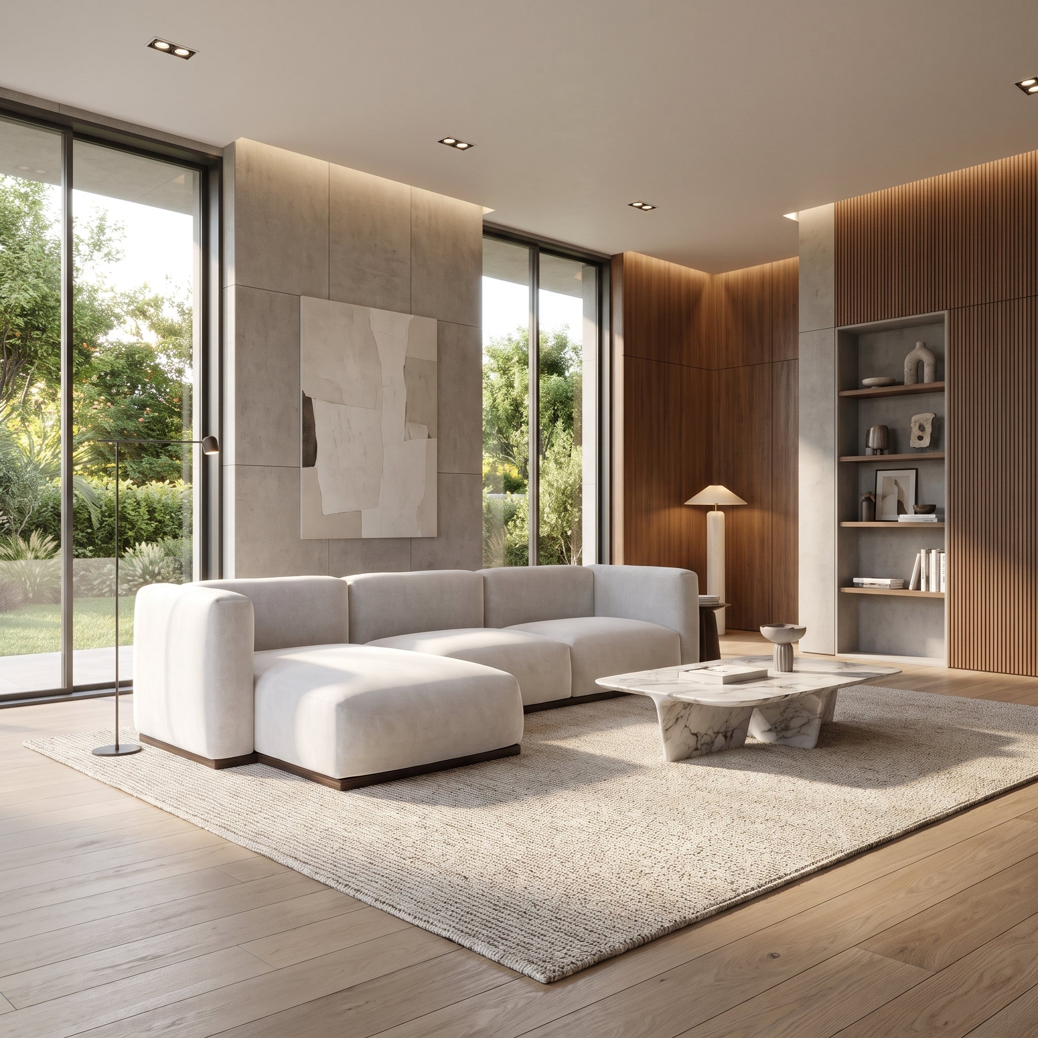 Charlotte Modular Sofa-Pearl