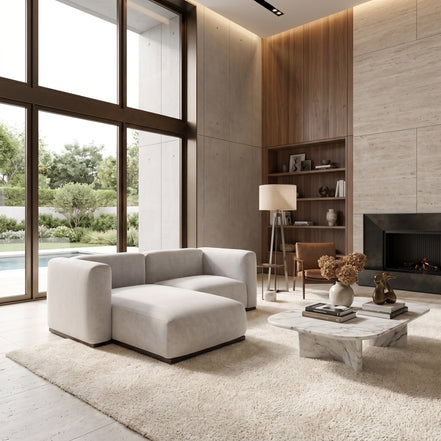 Charlotte Modular Sofa-Pearl