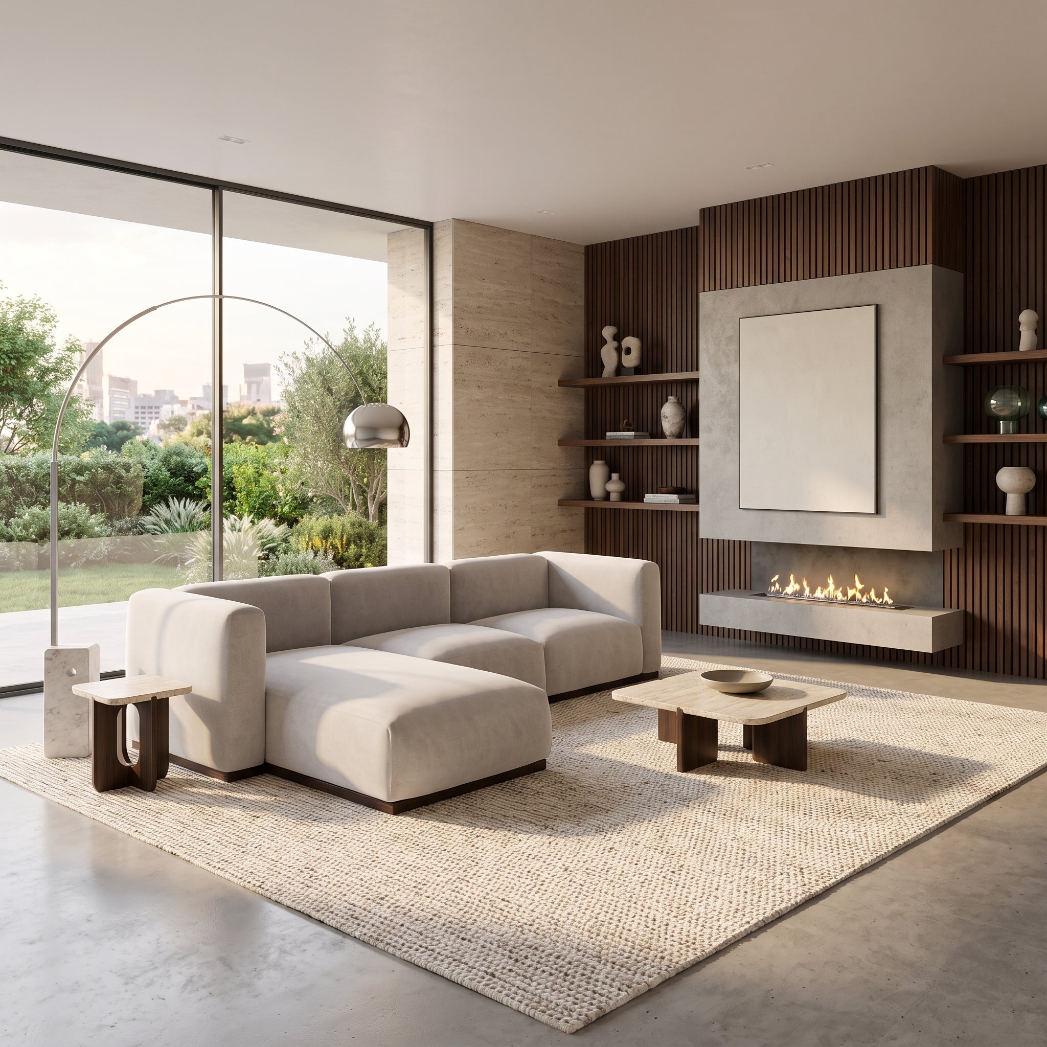 Charlotte Modular Sofa-Pearl