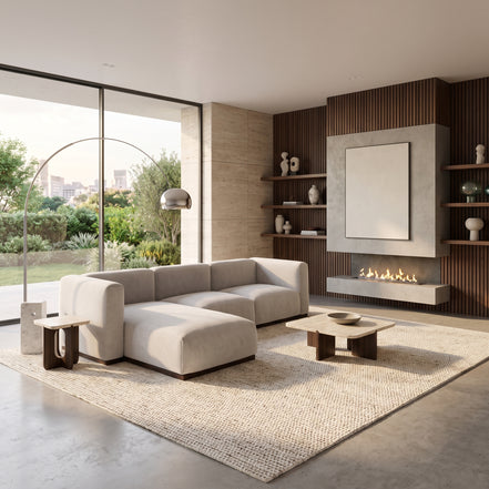 Charlotte Modular Sofa-Pearl